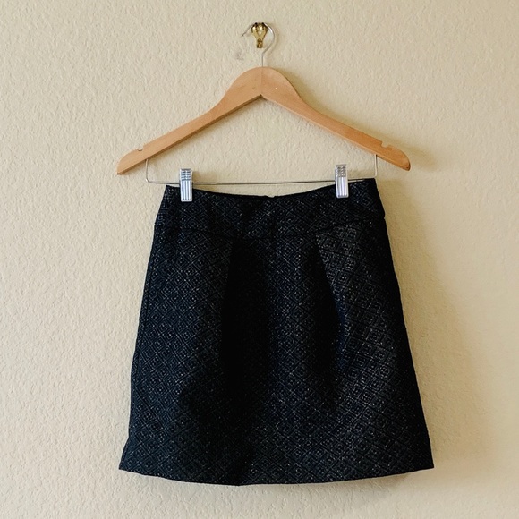 LOFT Golden metallic skirt๏ผ ๐๐ - Picture 5 of 5